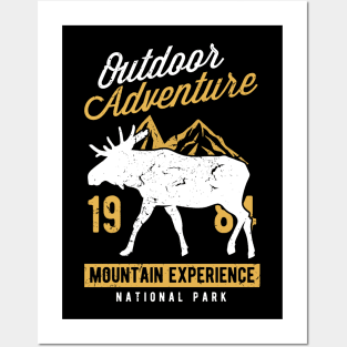 Outdoor Adventure Mountain Experience Posters and Art